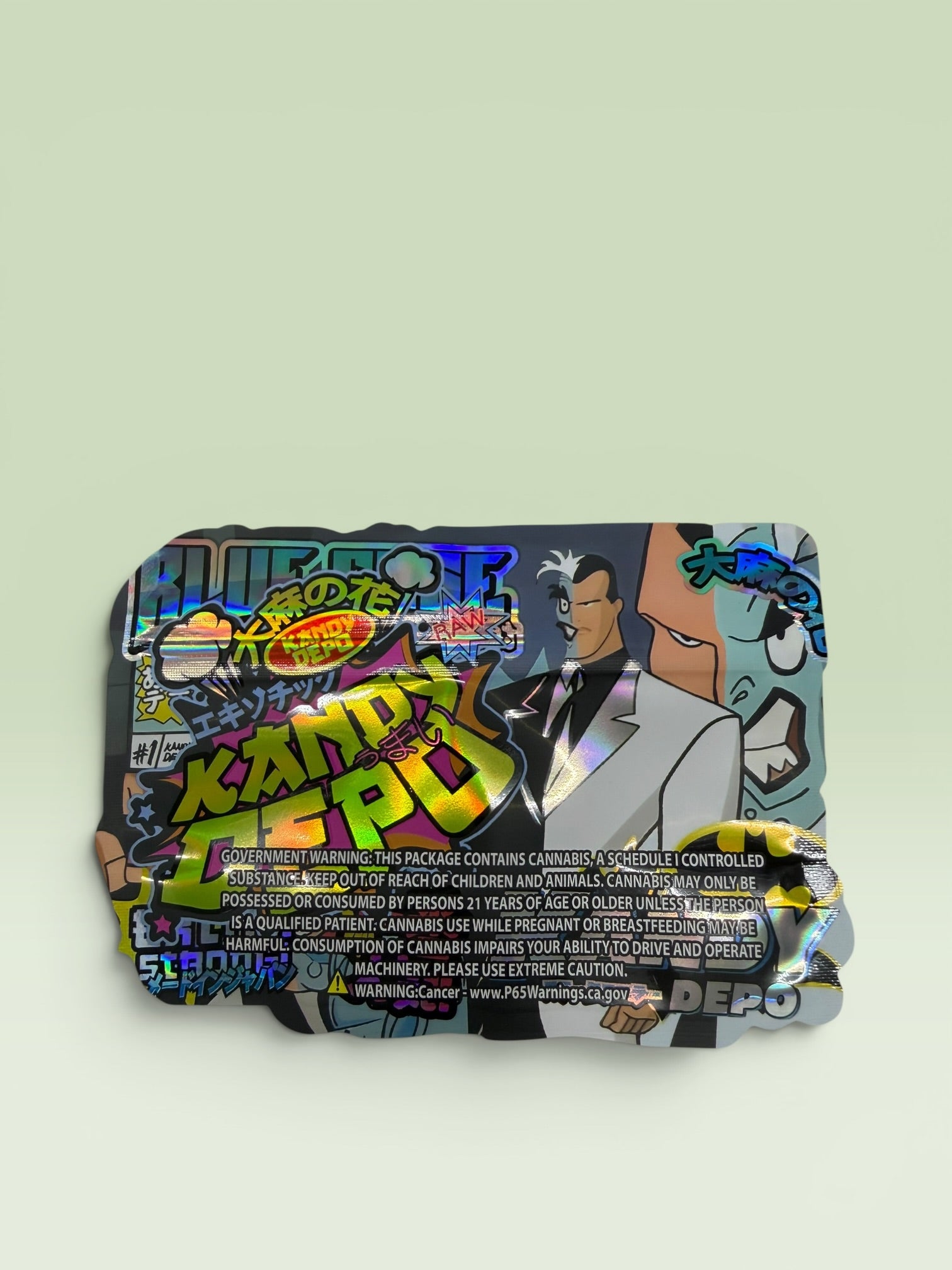 2 FACE BLUE FACE KILLA 3.5 HOLOGRAPHIC BAGS
