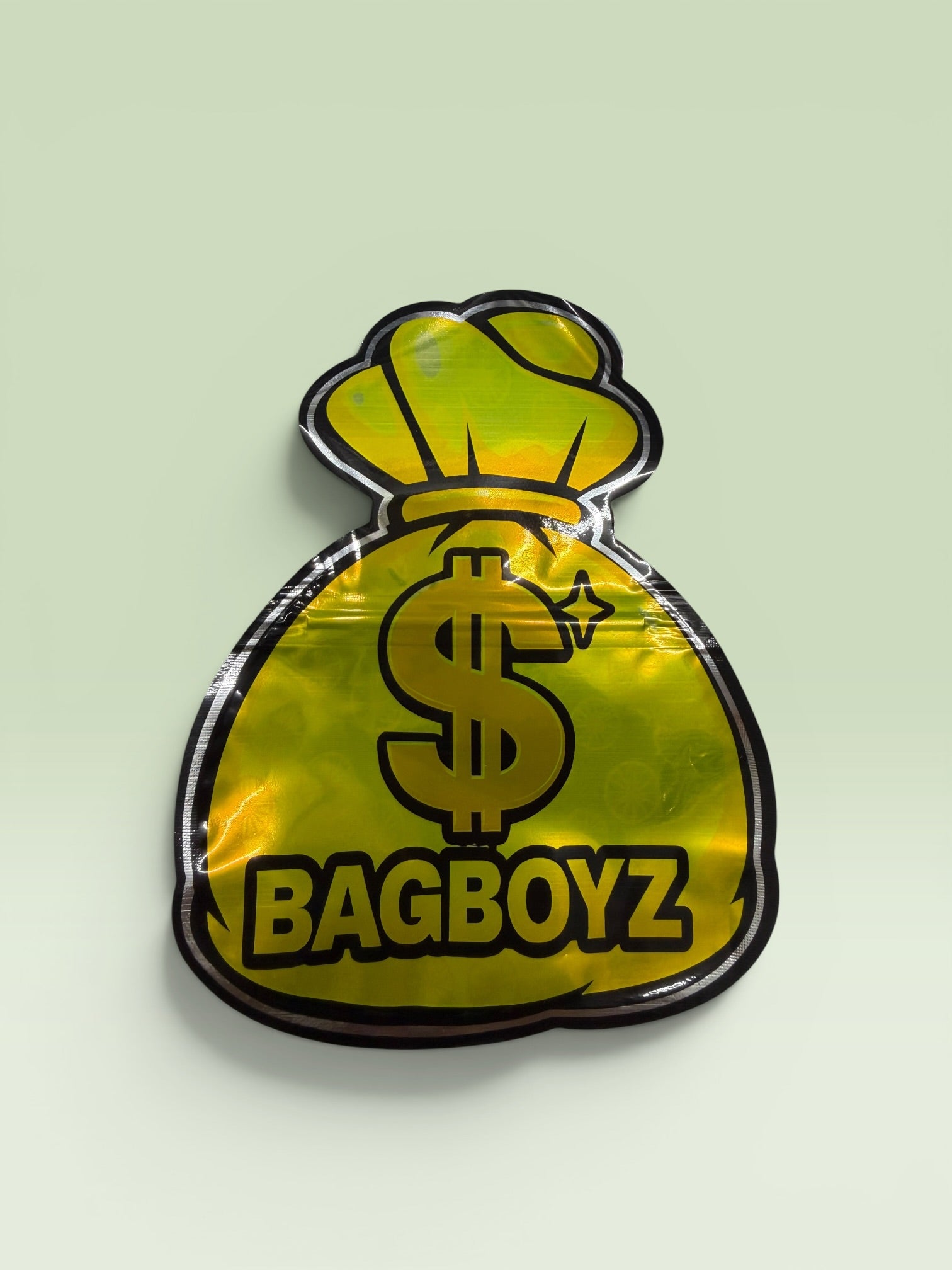 BAGBOYZ MONEY BAG SHAPED 3.5 MYLAR BAGS