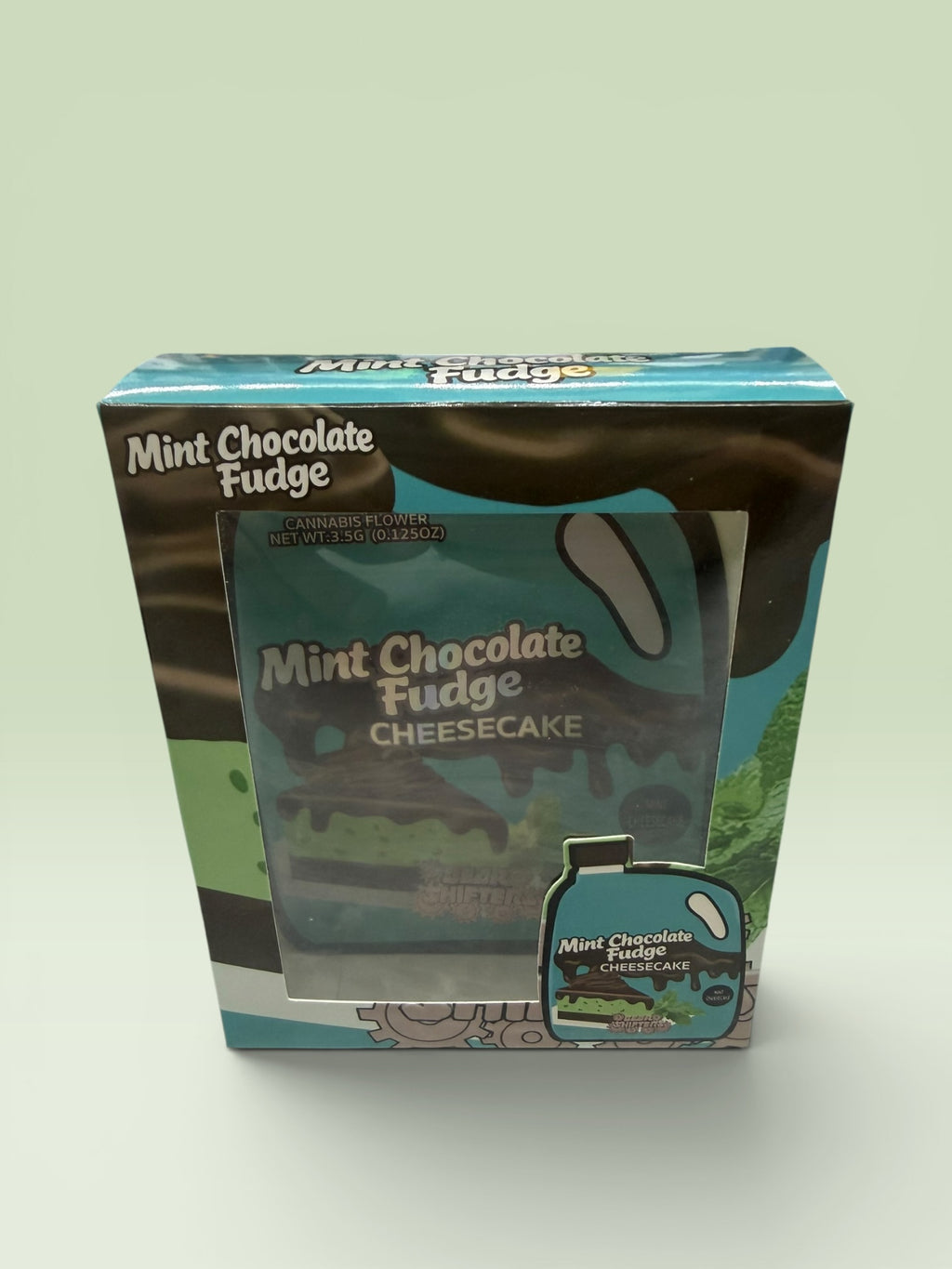 MILK CHOCOLATE FUDGE CARTON 3.5 WINDOW PACKAGING