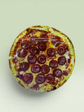 PEPPERONI PIZZA SHAPED 3.5 MYLAR BAGS