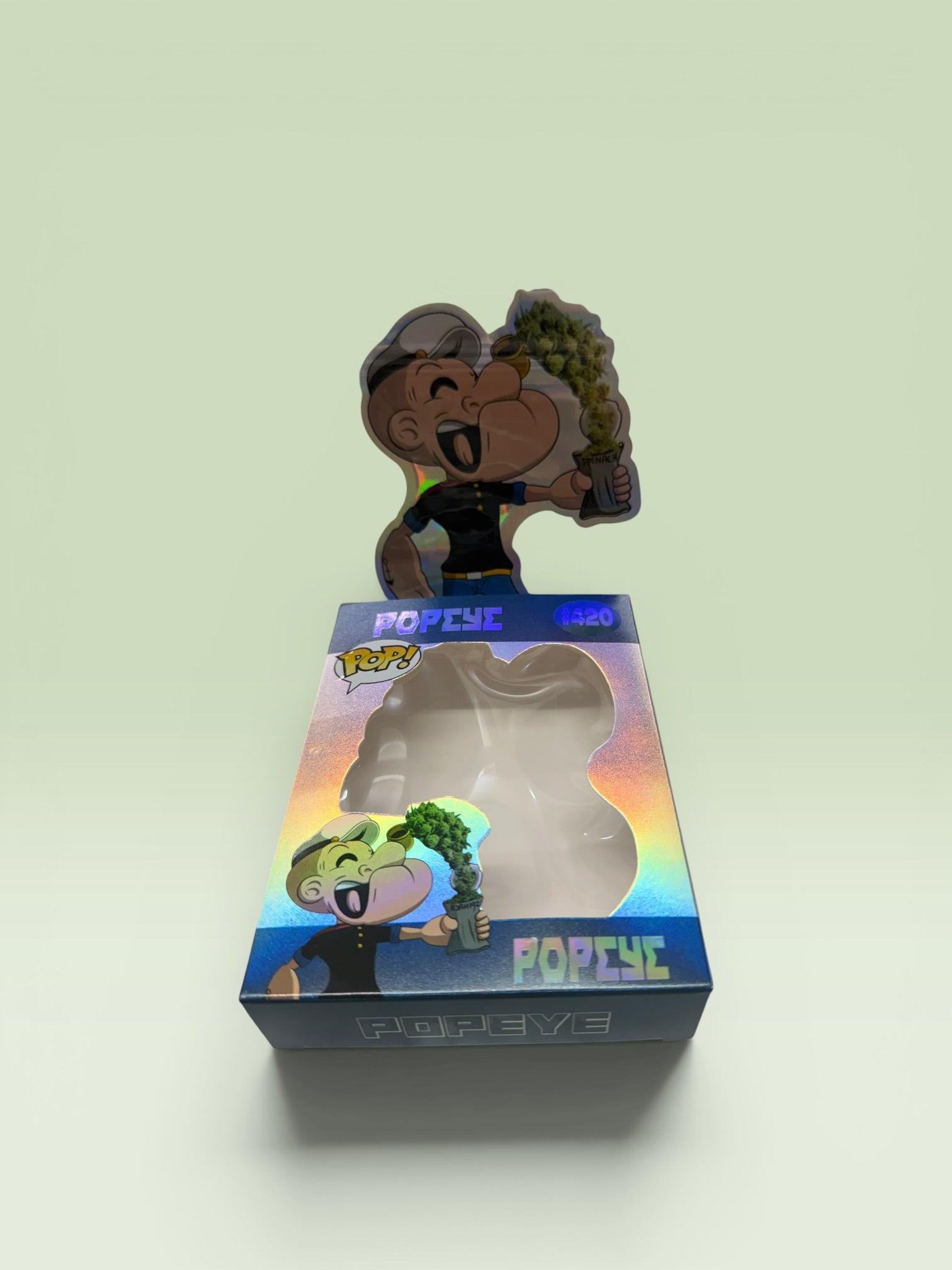 POP POPEYE SPINACH 3.5 PACKAGING
