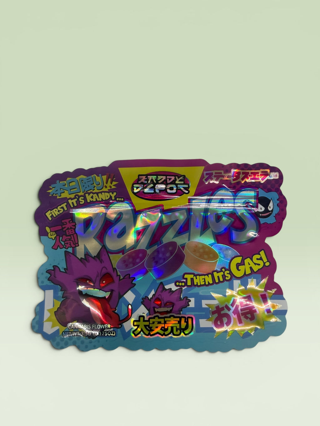 RAZZLES 3.5 HOLOGRAPHIC BAGS
