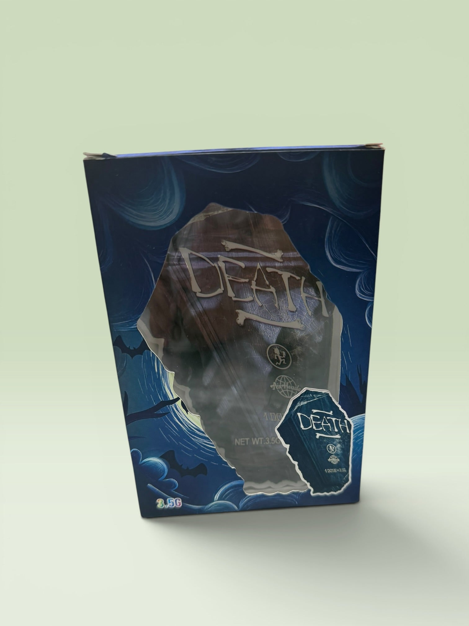 DEATH COFFIN 3.5 WINDOW PACKAGING