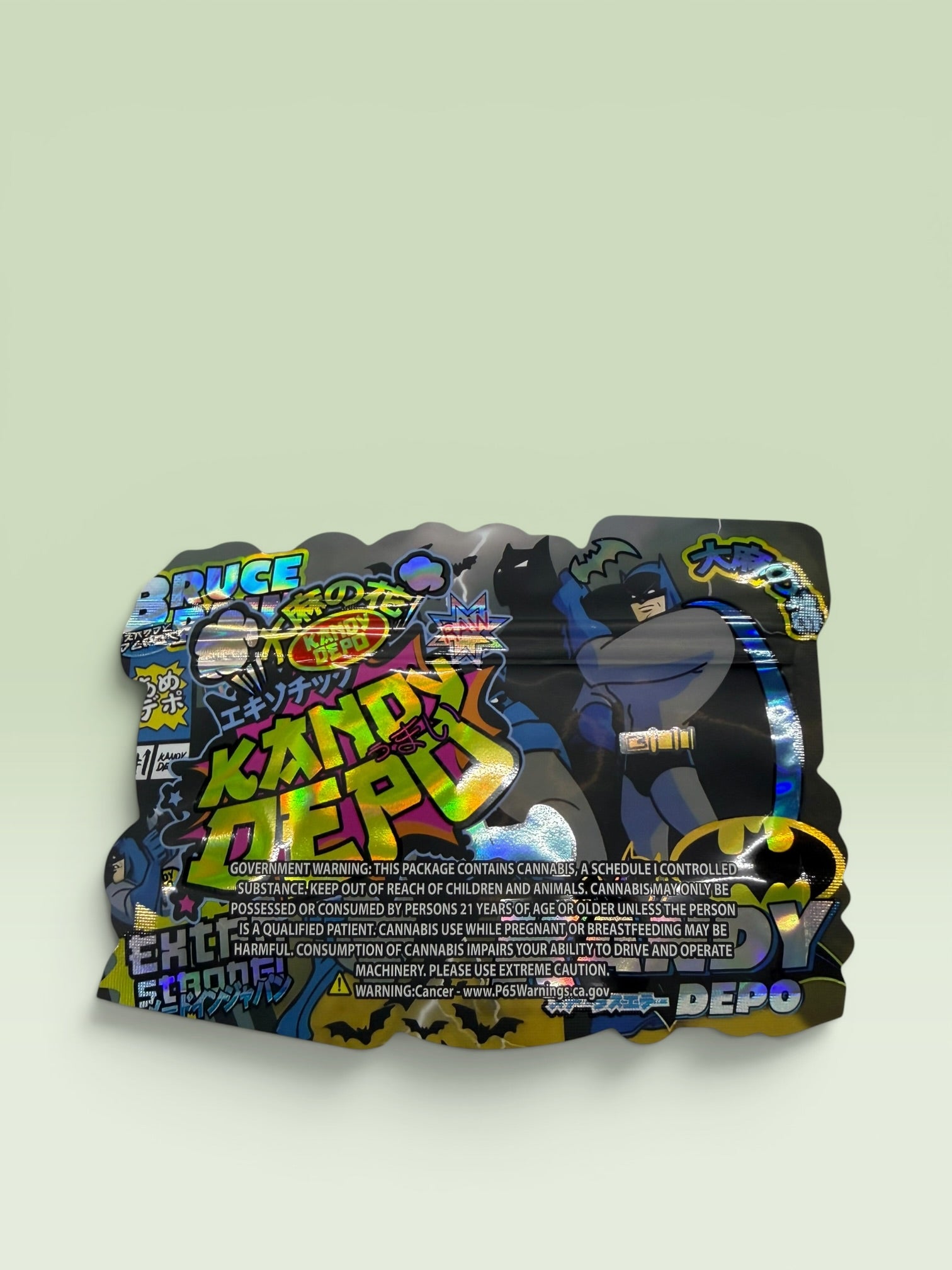 BATMAN BRUCE PAIN 3.5 HOLOGRAPHIC BAGS