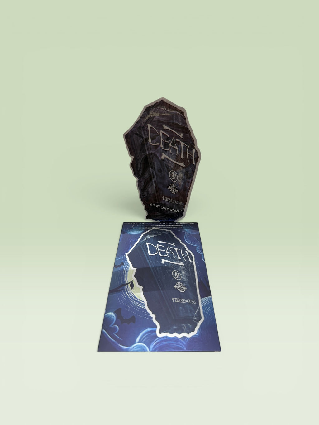 DEATH COFFIN 3.5 WINDOW PACKAGING