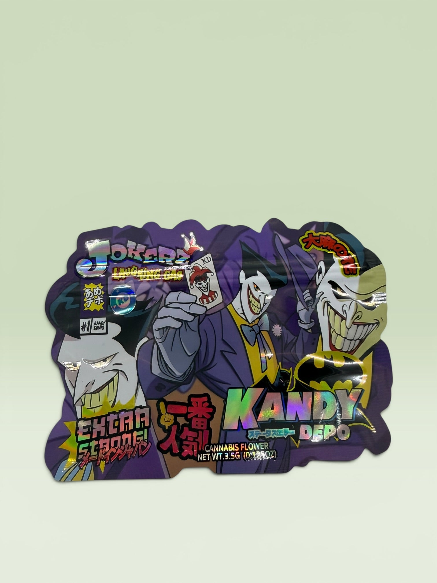JOKERZ LAUGHING GAS 3.5 HOLOGRAPHIC BAGS