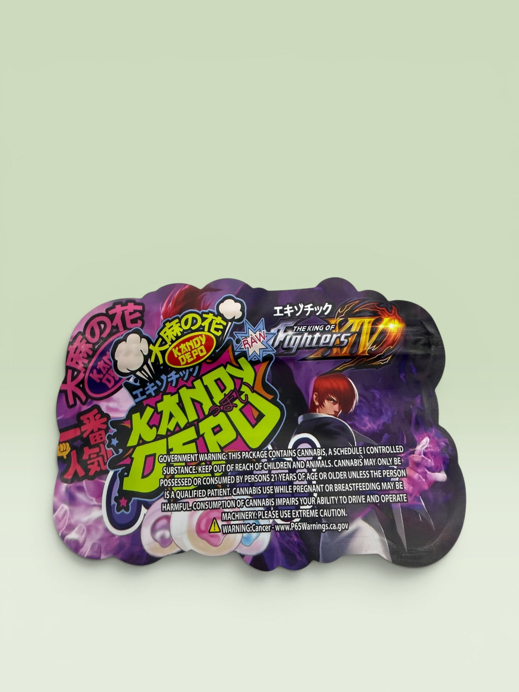 THE KING OF FIGHTERS MOCHI 3.5 HOLOGRAPHIC BAGS