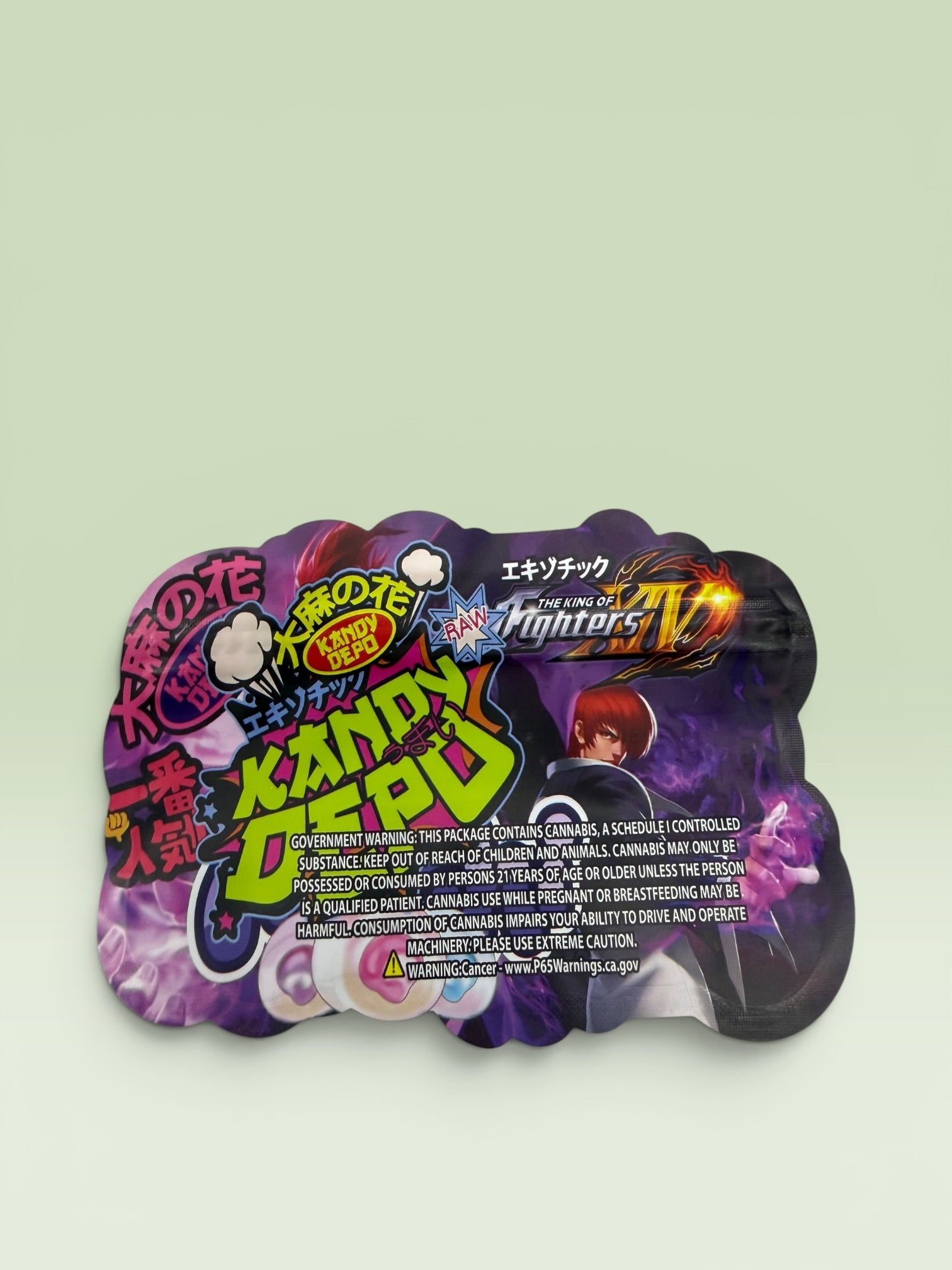 THE KING OF FIGHTERS MOCHI 3.5 HOLOGRAPHIC BAGS