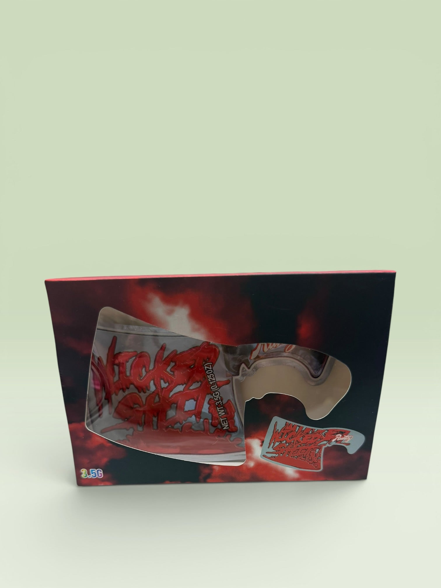 WICKED SH!T AXE 3.5 WINDOW PACKAGING