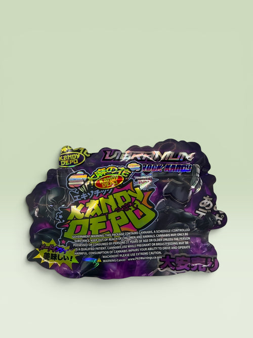 BLACK PANTHER VIBRANIUM ROCK CANDY 3.5 HOLOGRAPHIC BAGS