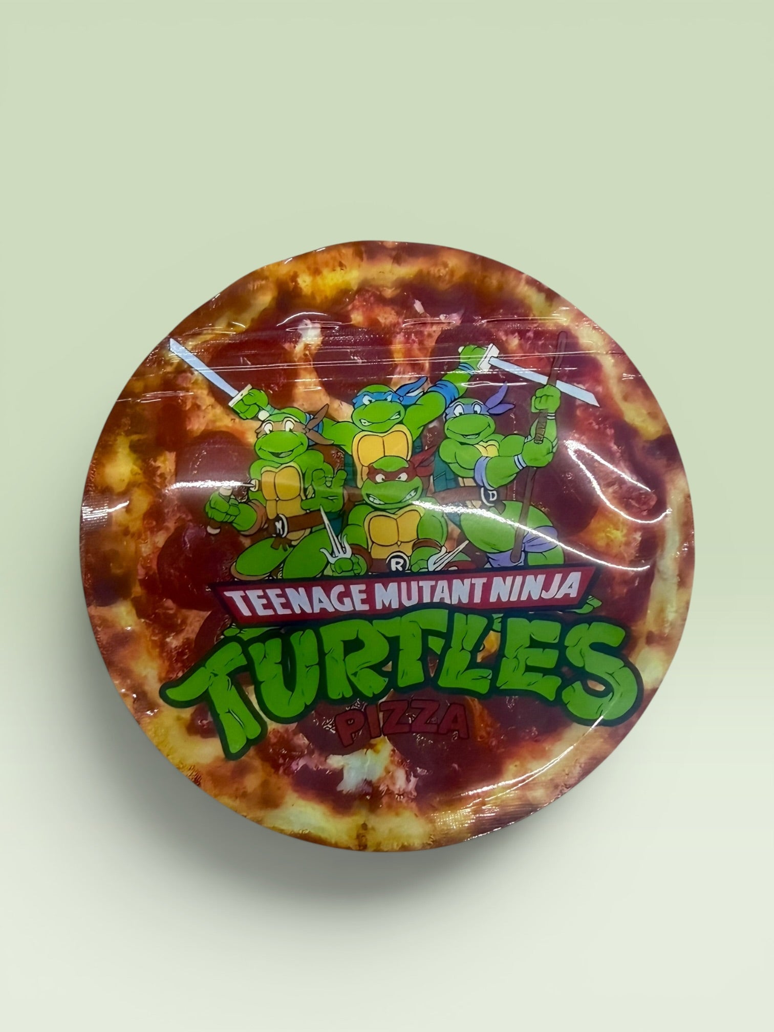 NINJA TURTLES PIZZA SHAPED 3.5 MYLARS BAGS