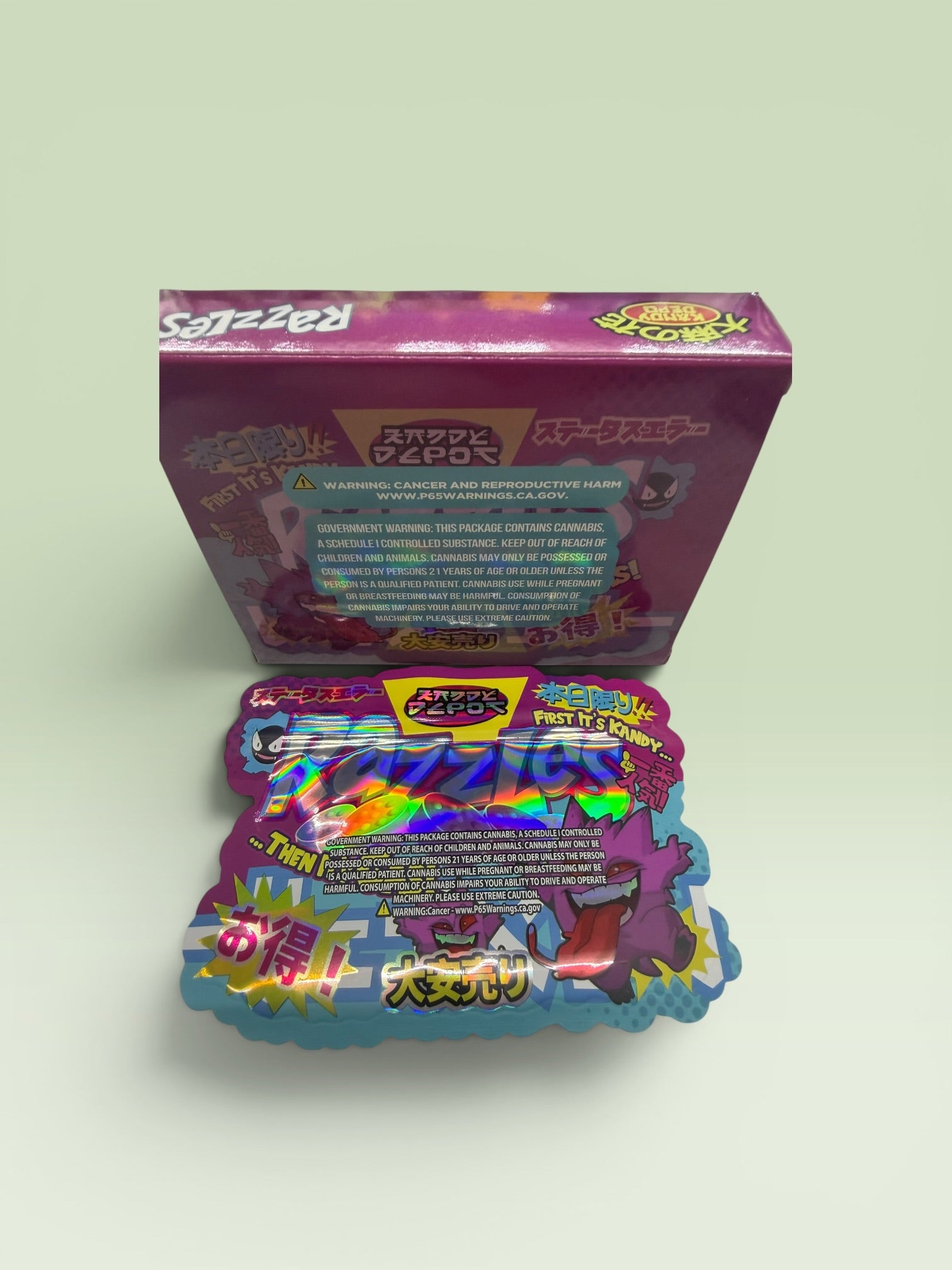 RAZZLES GENGAR GASTLY EDITION