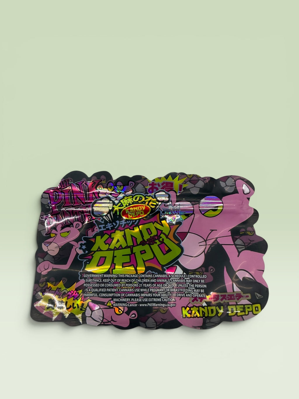 THE PINK PANTHER 3.5 HOLOGRAPHIC BAGS