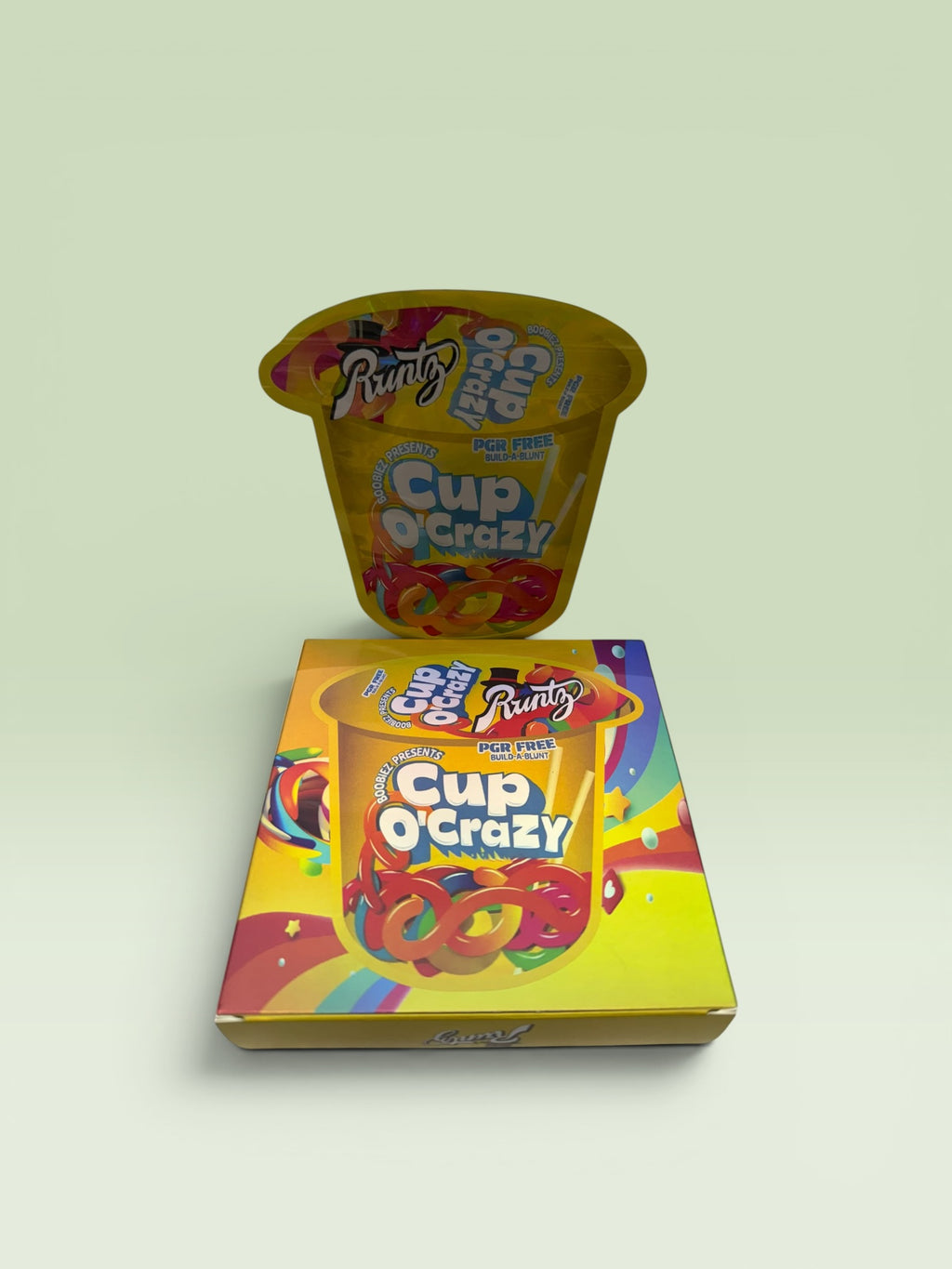 RUNTZ YELLOW CUP O CRAZY 3.5 PACKAGING