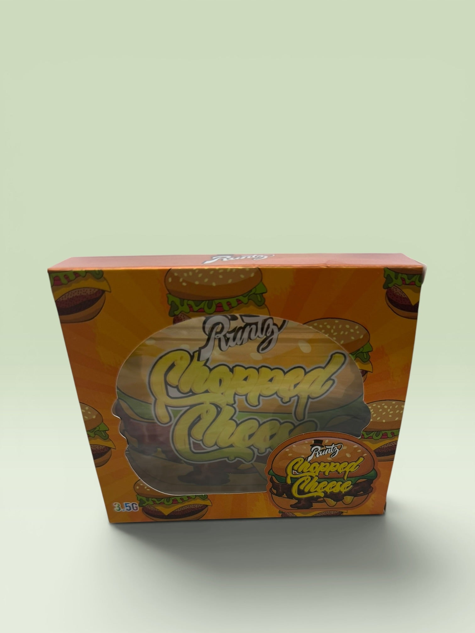 CHOPPED CHEESE RUNTZ 3.5 PACKAGING