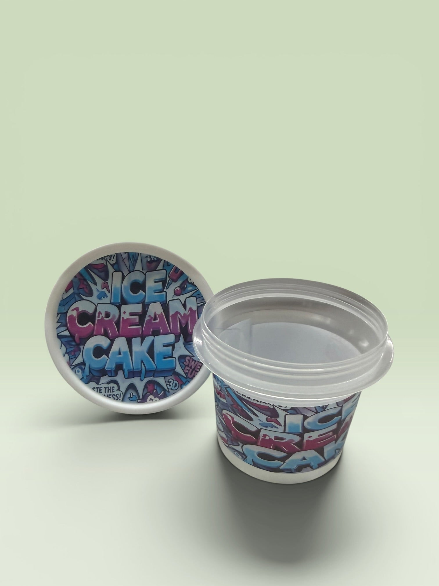 ICE CREAM CAKE ICE CREAM CUPS