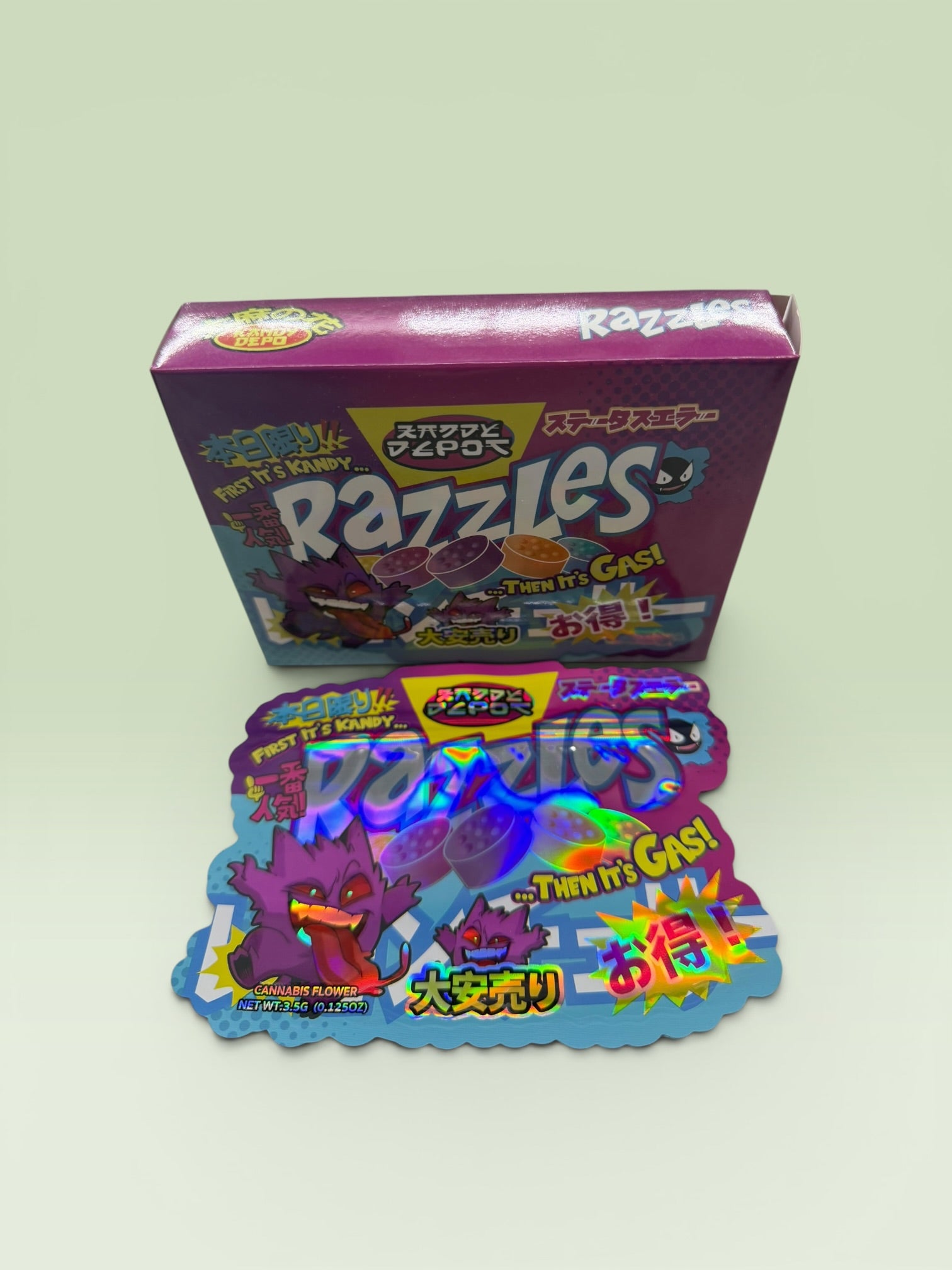 RAZZLES GENGAR GASTLY EDITION