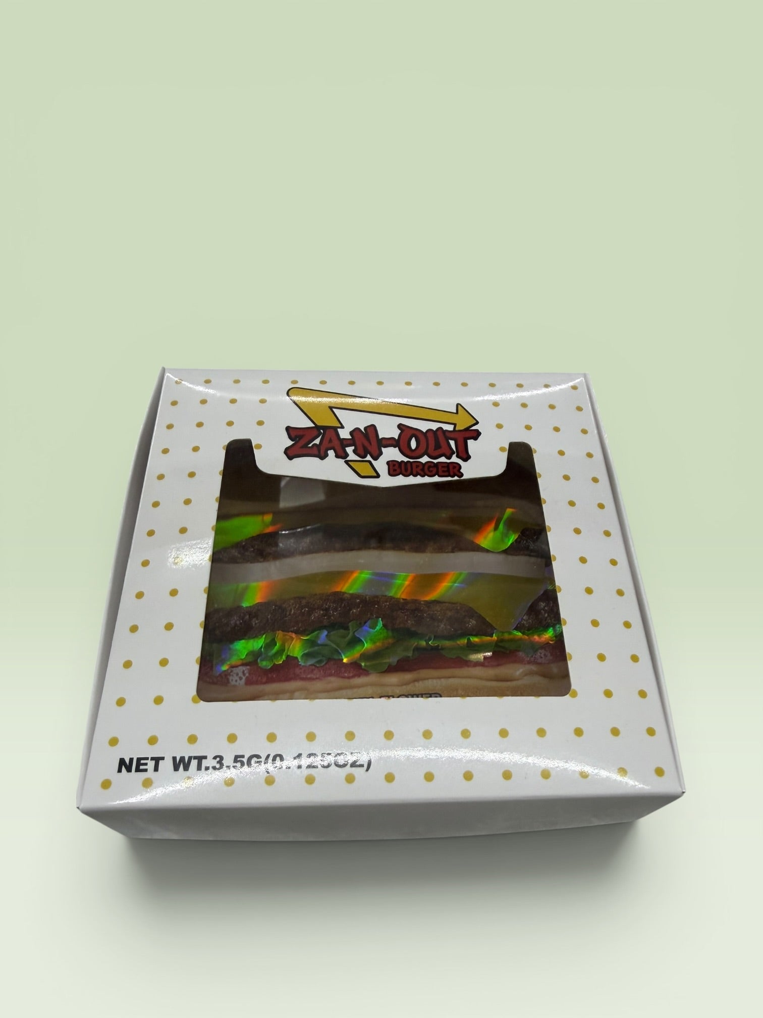 ZA N OUT BURGER 3.5 PACKAGING