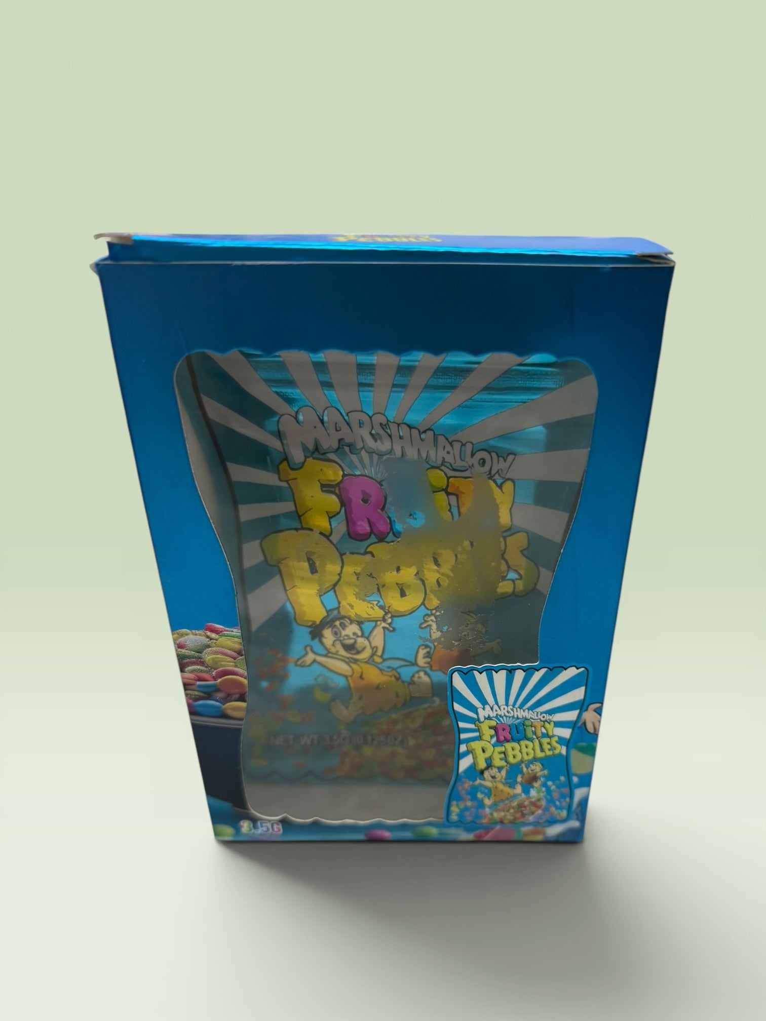 MARSHMALLOW FRUITY PEBBLES 3.5 PACKAGING